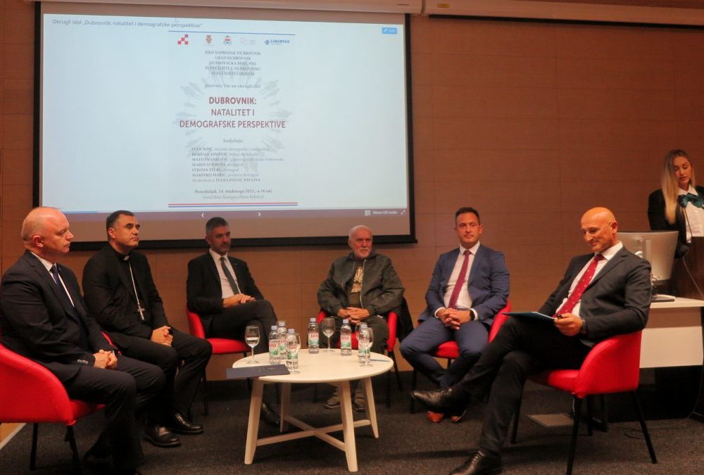 Okrugli stol „Dubrovnik: natalitet i demografske perspektive”