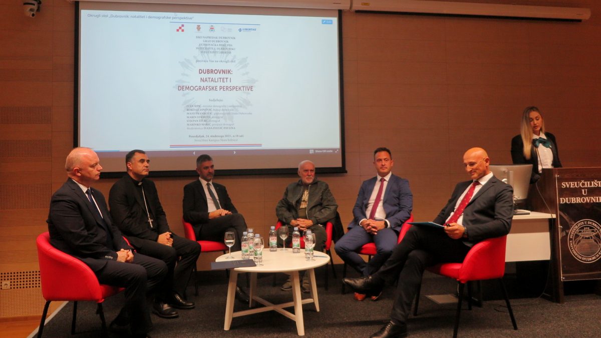 Okrugli stol „Dubrovnik: natalitet i demografske perspektive”