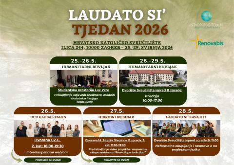 Obilježavanje Tjedna Laudato si’ na Hrvatskom katoličkom sveučilištu