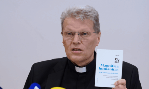 Govor nadbiskupa Hranića na predstavljanju hrvatskog prijevoda socijalne enciklike pape Lava XIV. „Magnifica humanitas“